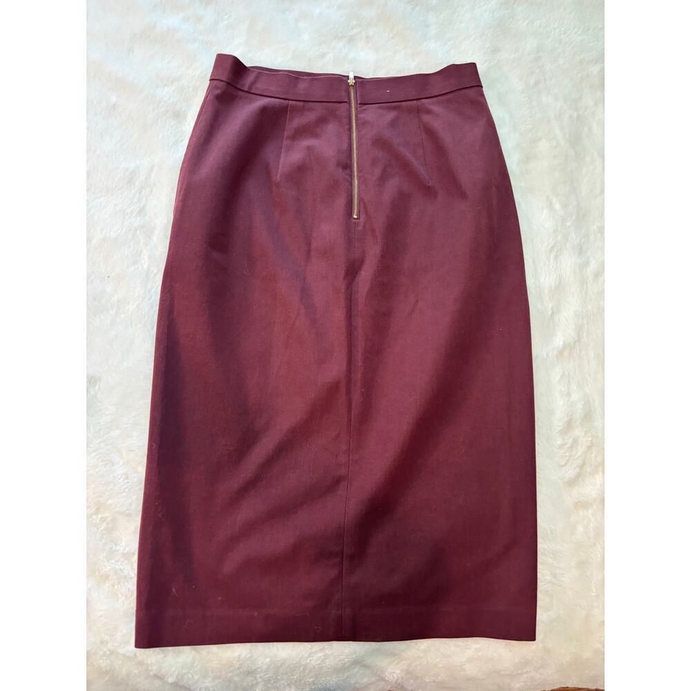 Banana Republic Pencil Skirt in Maroon